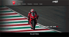 Desktop Screenshot of ducati-metz.com