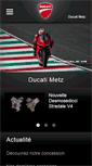 Mobile Screenshot of ducati-metz.com